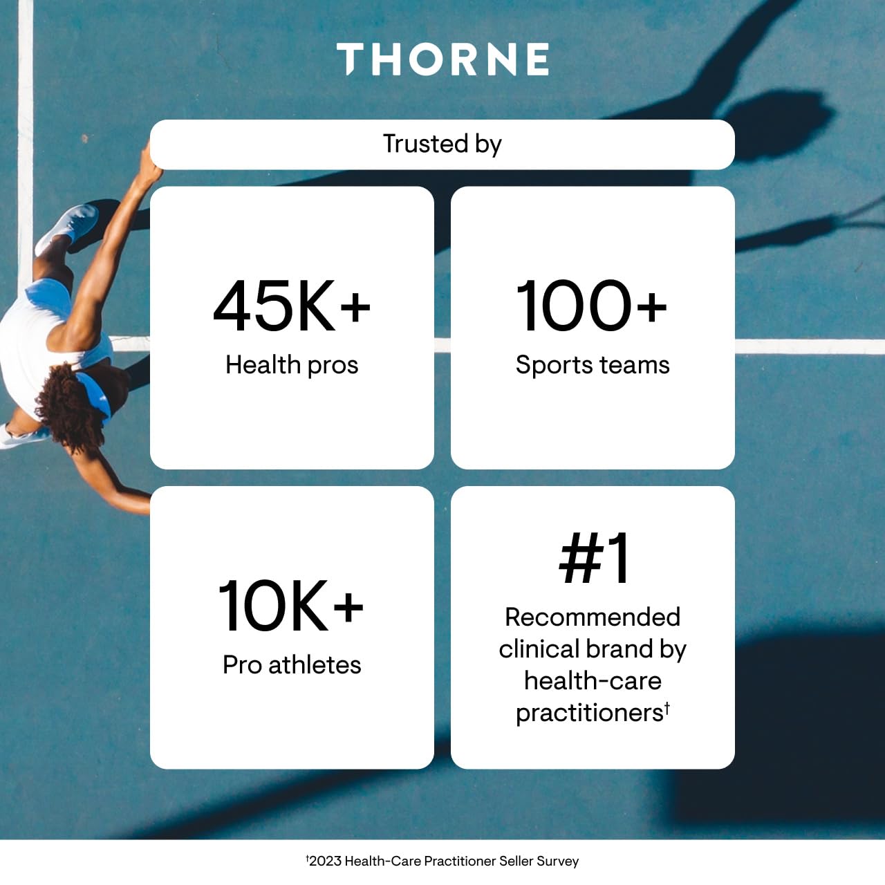 THORNE Creatine - Micronized Creatine Monohydrate Powder - Support for Muscles & Cognitive Function* - for Women & Men - Unflavored - NSF Certified for Sport - 5 g per Serving - 90 Servings