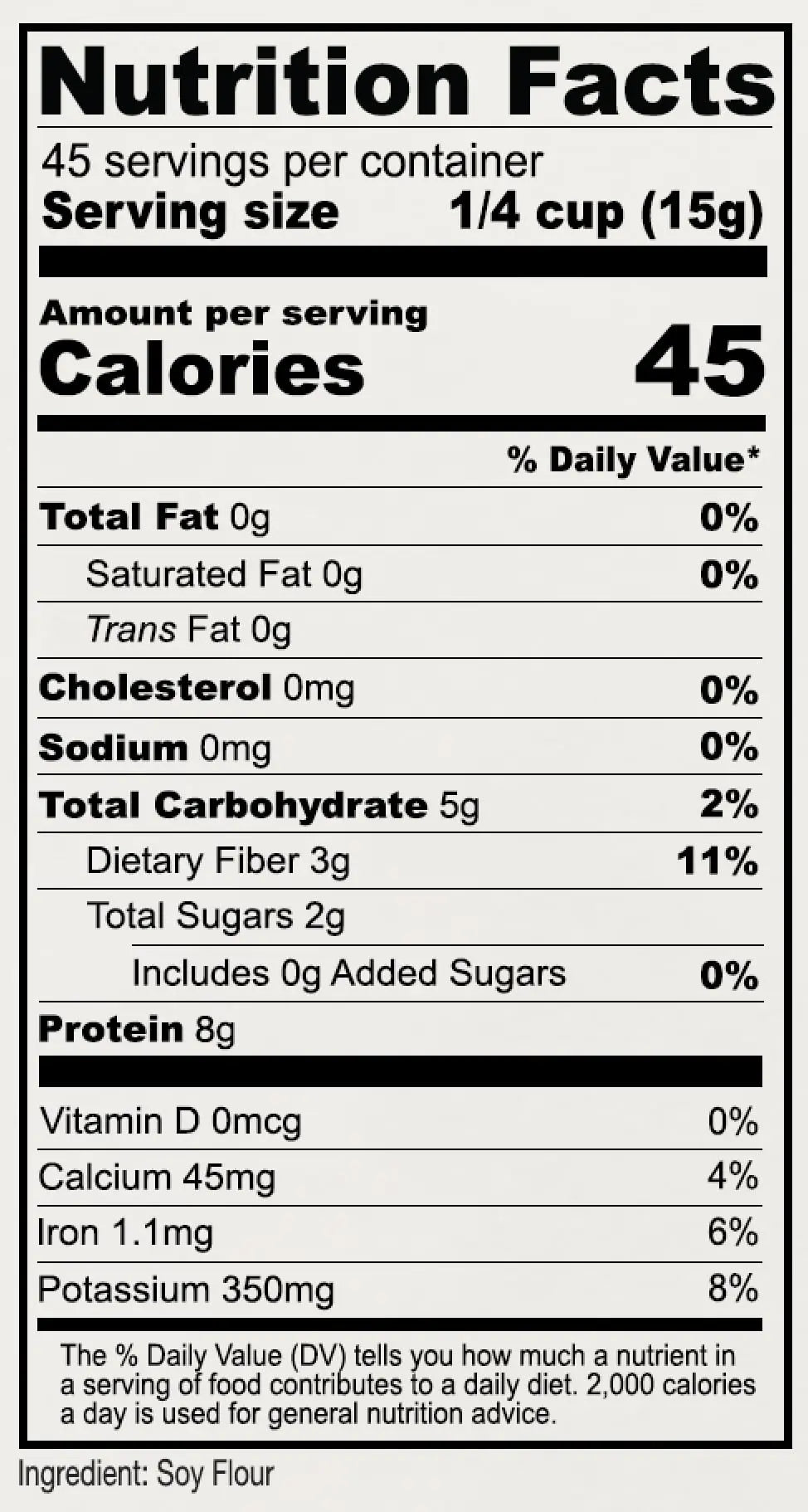 Anthony's Textured Vegetable Protein, TVP, 1.5 lb, Gluten Free, Vegan, Made in USA, Unflavored - Fresh Hearth