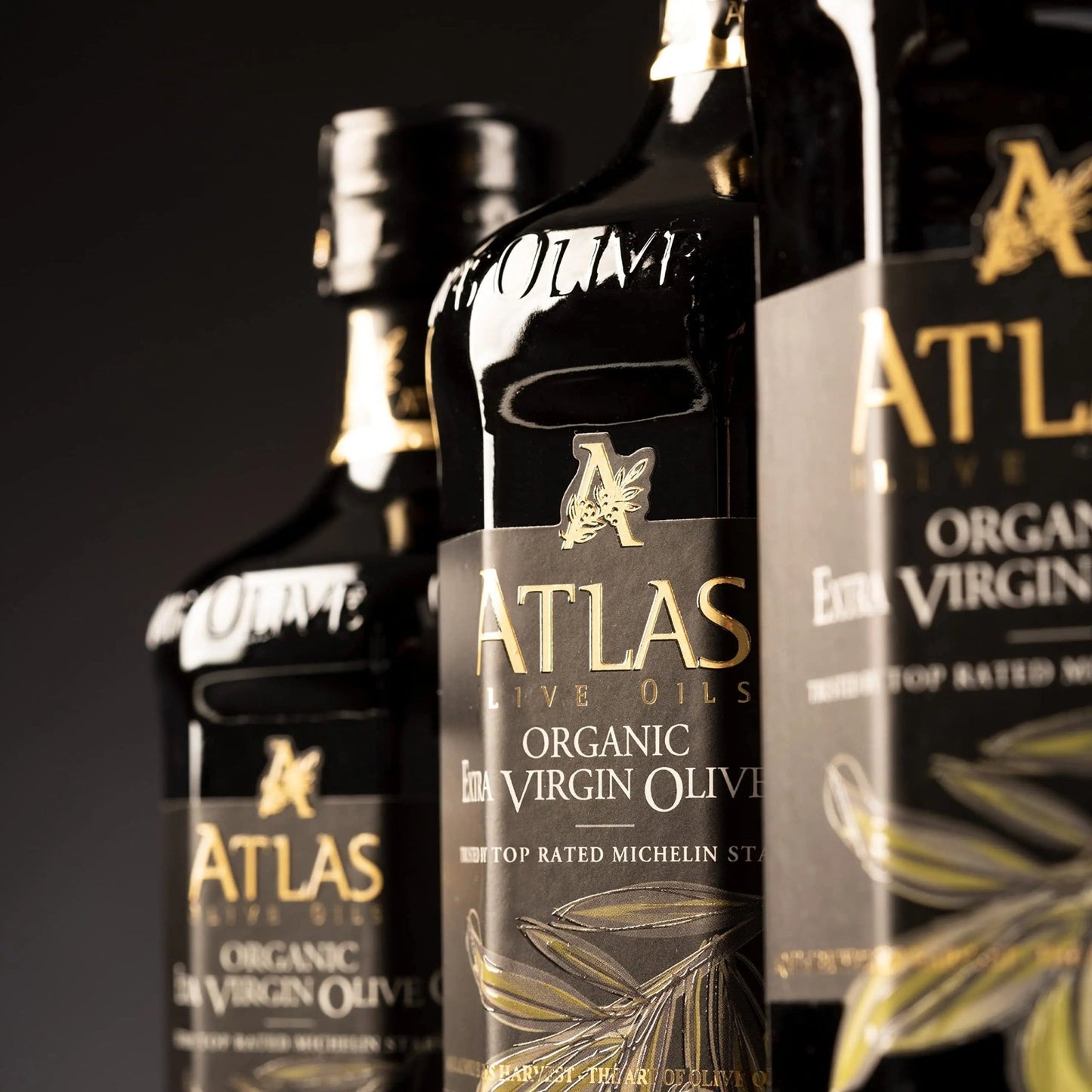Atlas, organic Cold pressed olive oil, Pressed Moroccan Extra Virgin Olive Oil, Polyphenol Rich | EVOO From Morocco, Newly Harvested Unprocessed from One Single Family Farm | Trusted by Award - Winning Chefs | 500 mL - Fresh Hearth