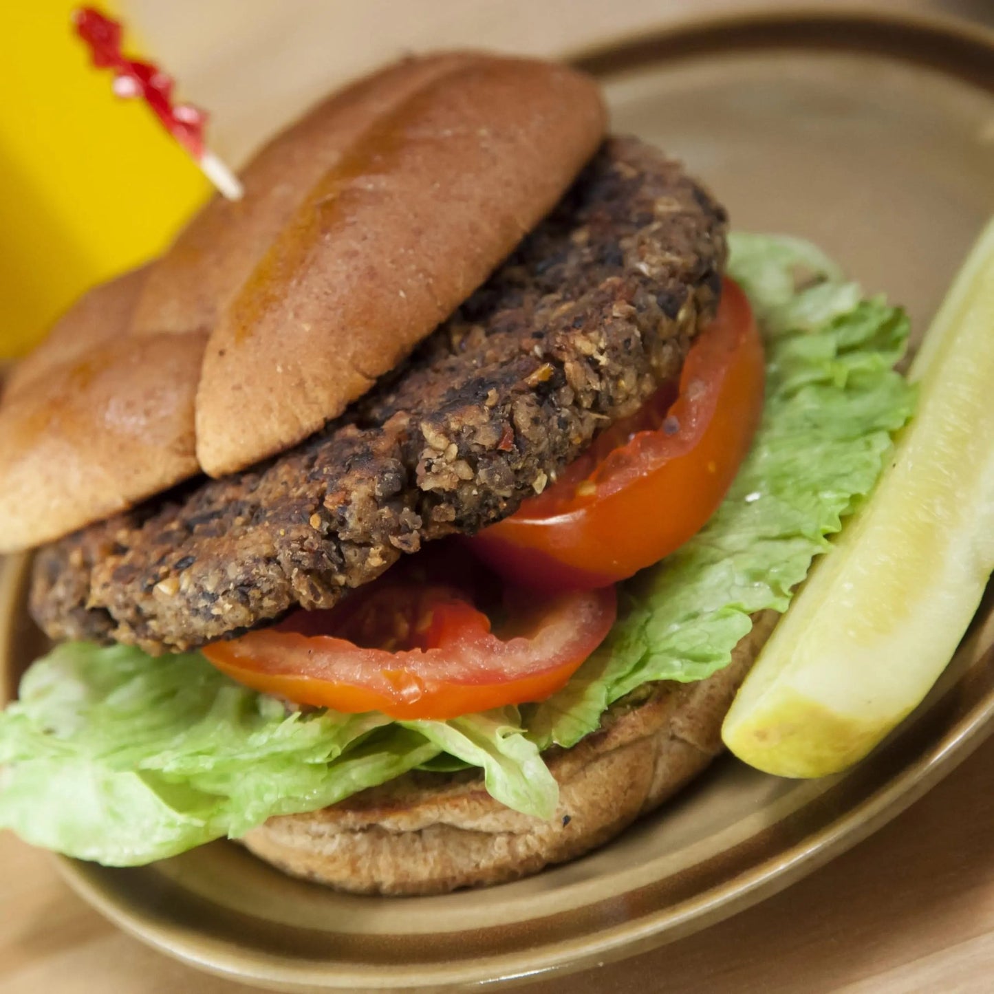 Augason Farms Black Bean Burger Mix Can, Certified Gluten Free, Emergency Food Supply, Everyday Meals, 38 Servings - Fresh Hearth