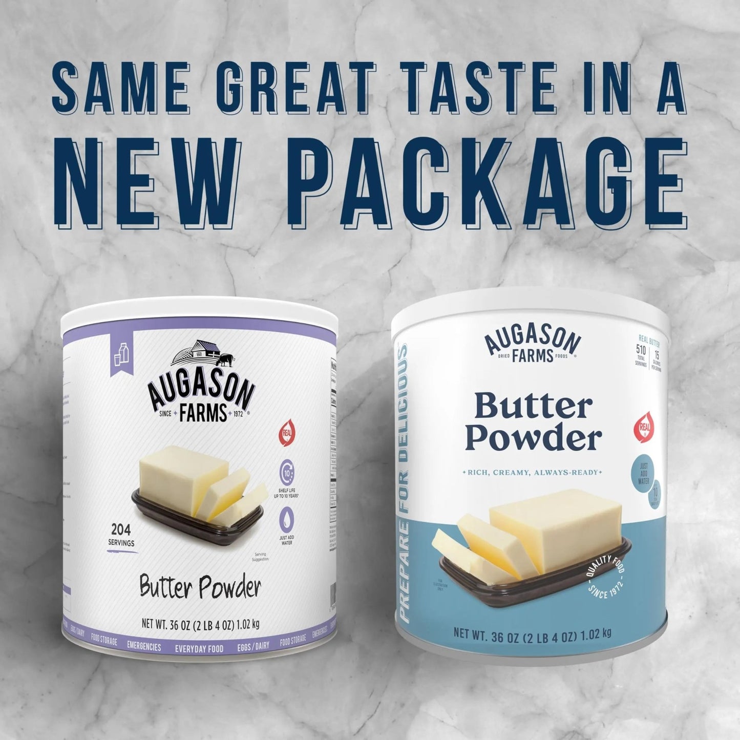 Augason Farms Butter Powder 2 lbs 4 oz No. 10 Can - Fresh Hearth