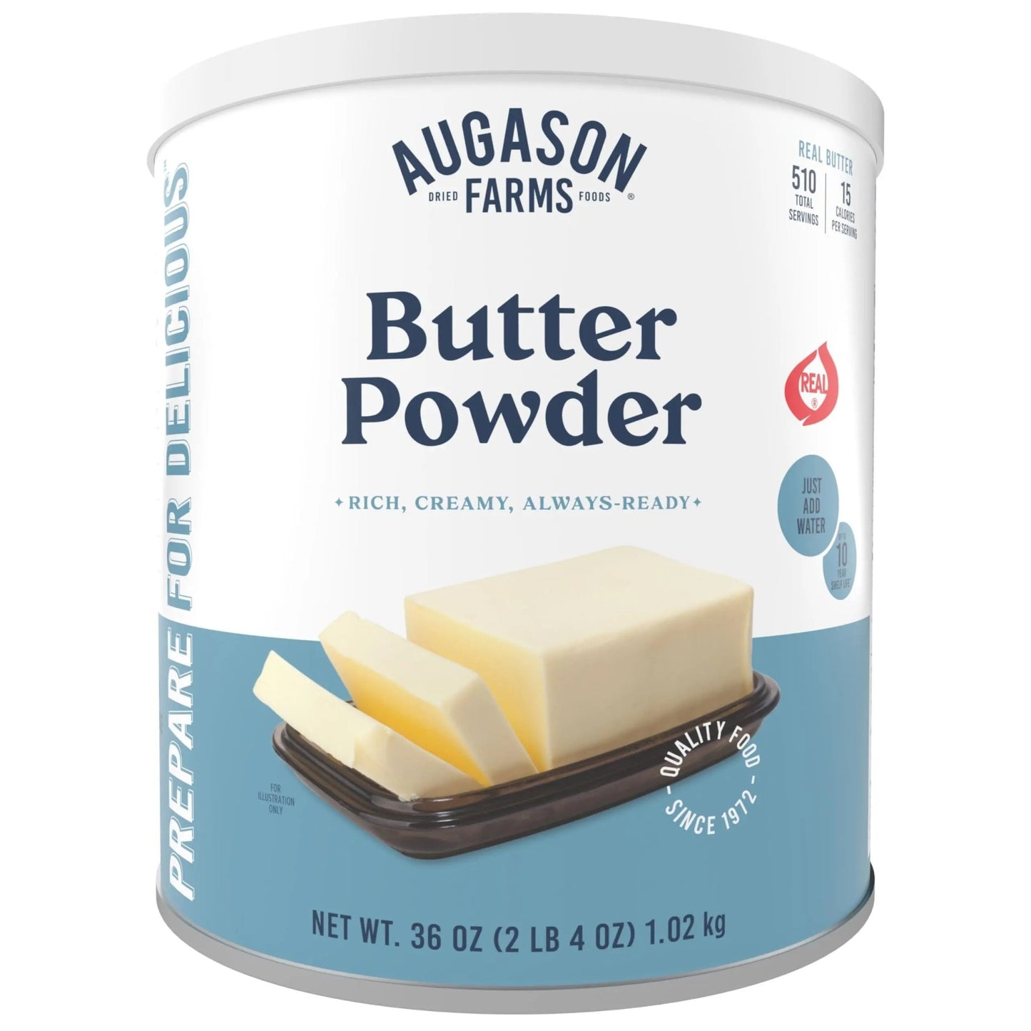 Augason Farms Butter Powder 2 lbs 4 oz No. 10 Can - Fresh Hearth