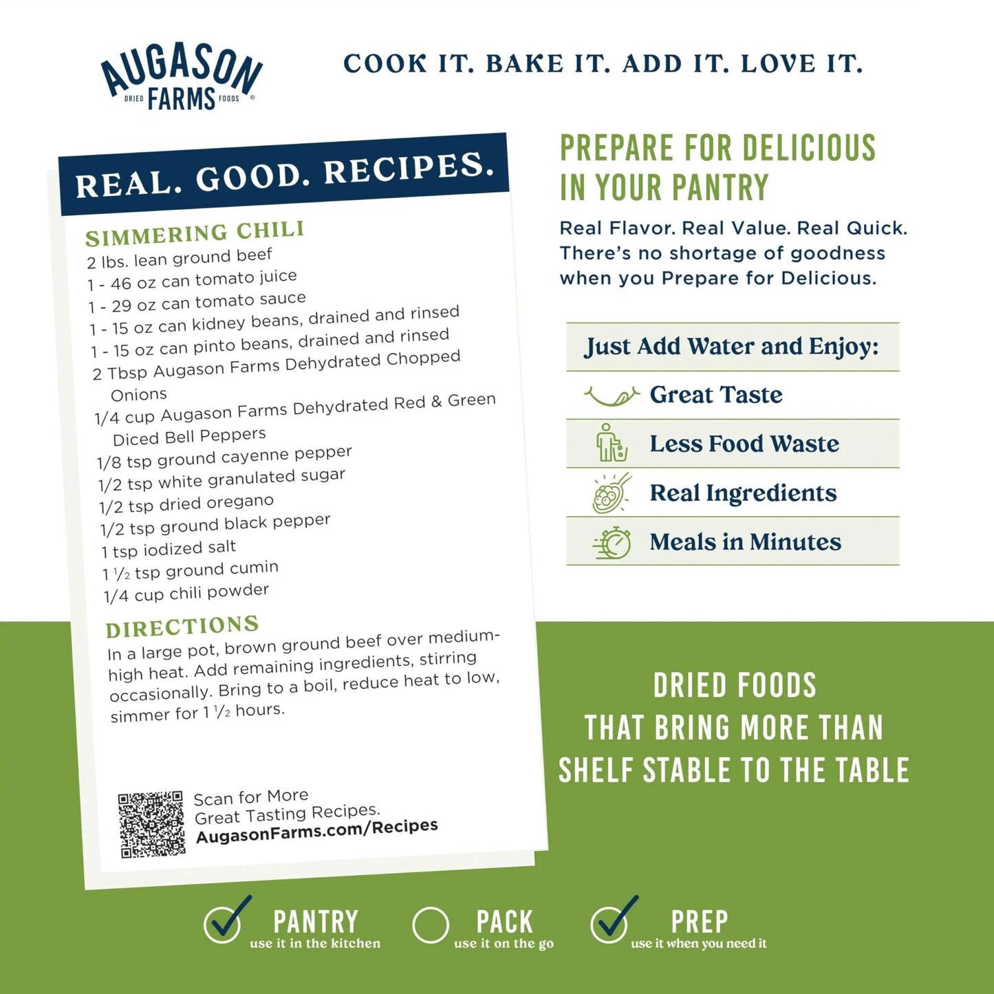 Augason Farms Dehydrated Chopped Onions Can, Emergency Food Supply, Everyday Meals, 130 Servings - Fresh Hearth