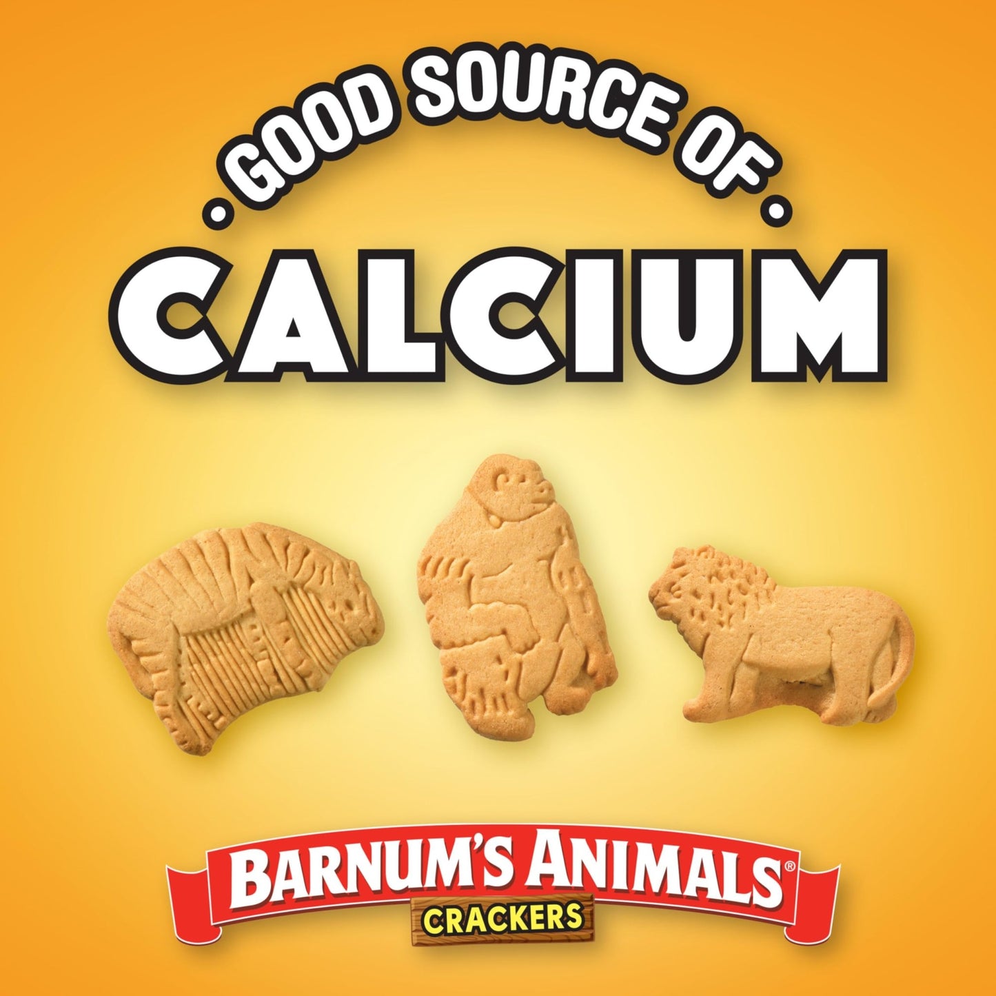 BARNUM'S Original Animal Crackers, Kids Snacks, 10 Snack Packs - Fresh Hearth