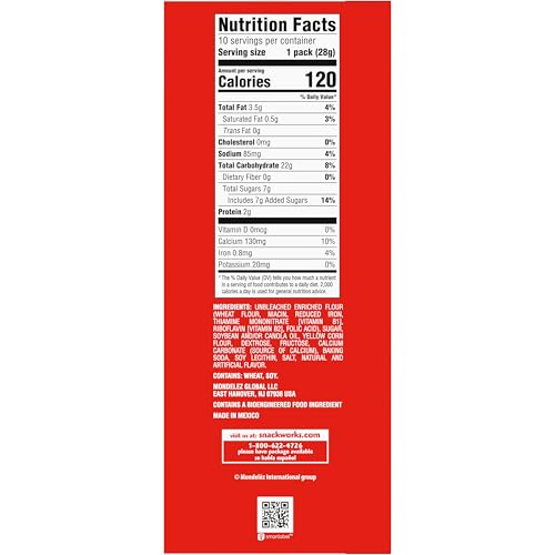 BARNUM'S Original Animal Crackers, Kids Snacks, 10 Snack Packs - Fresh Hearth