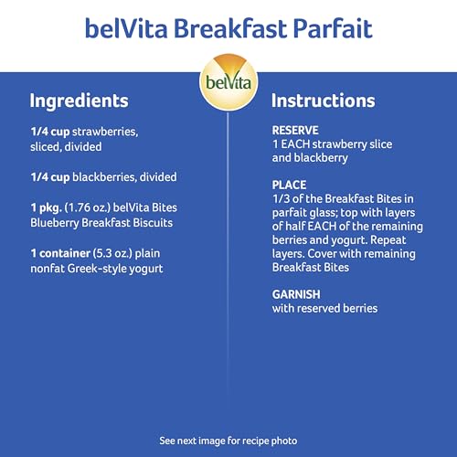 belVita Bites Breakfast Biscuits Variety Pack, 3 Flavors, 40 Snack Packs - Fresh Hearth