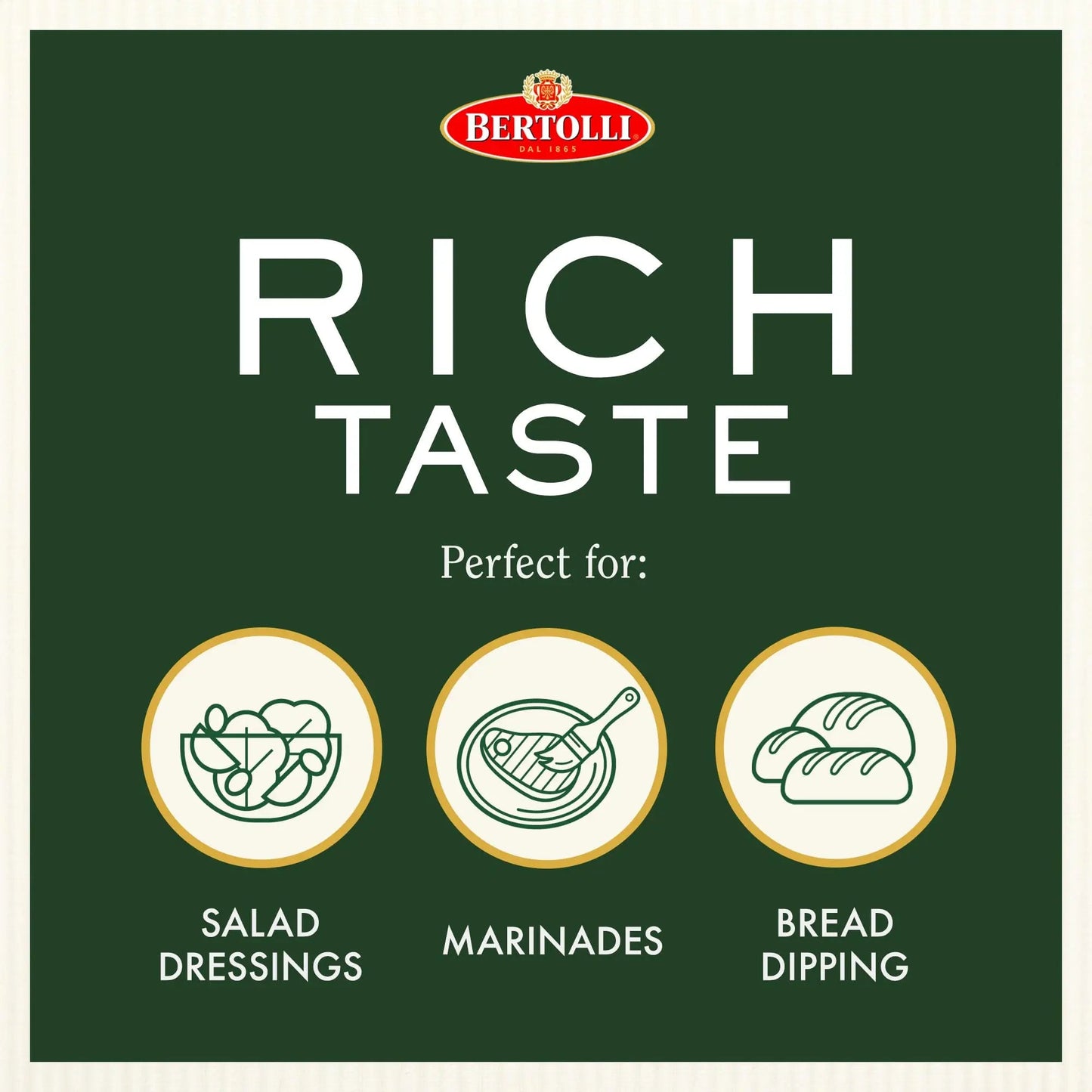 Bertolli Extra Virgin Olive Oil, Rich Taste, 16.9 fl oz - Fresh Hearth
