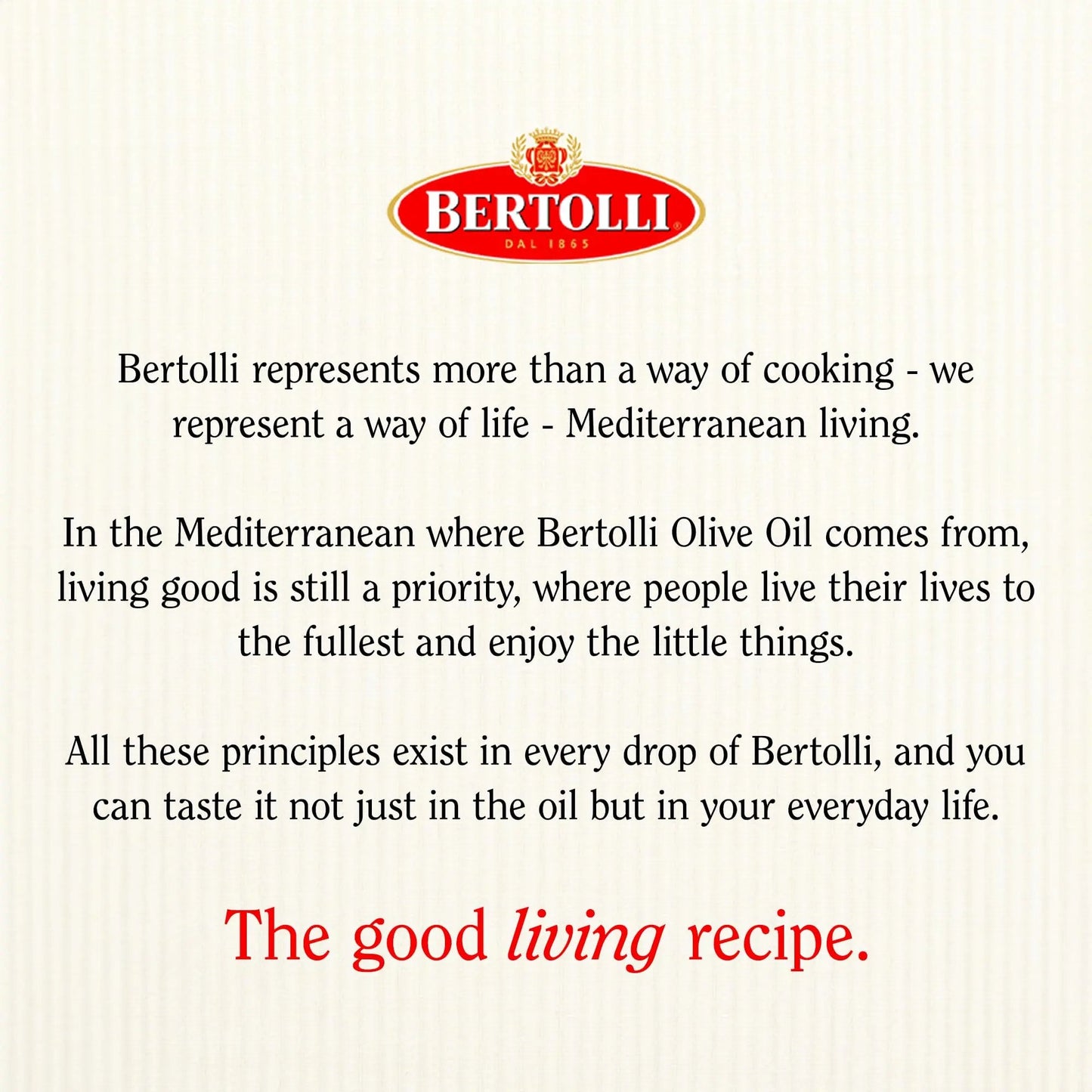 Bertolli Extra Virgin Olive Oil, Rich Taste, 16.9 fl oz - Fresh Hearth