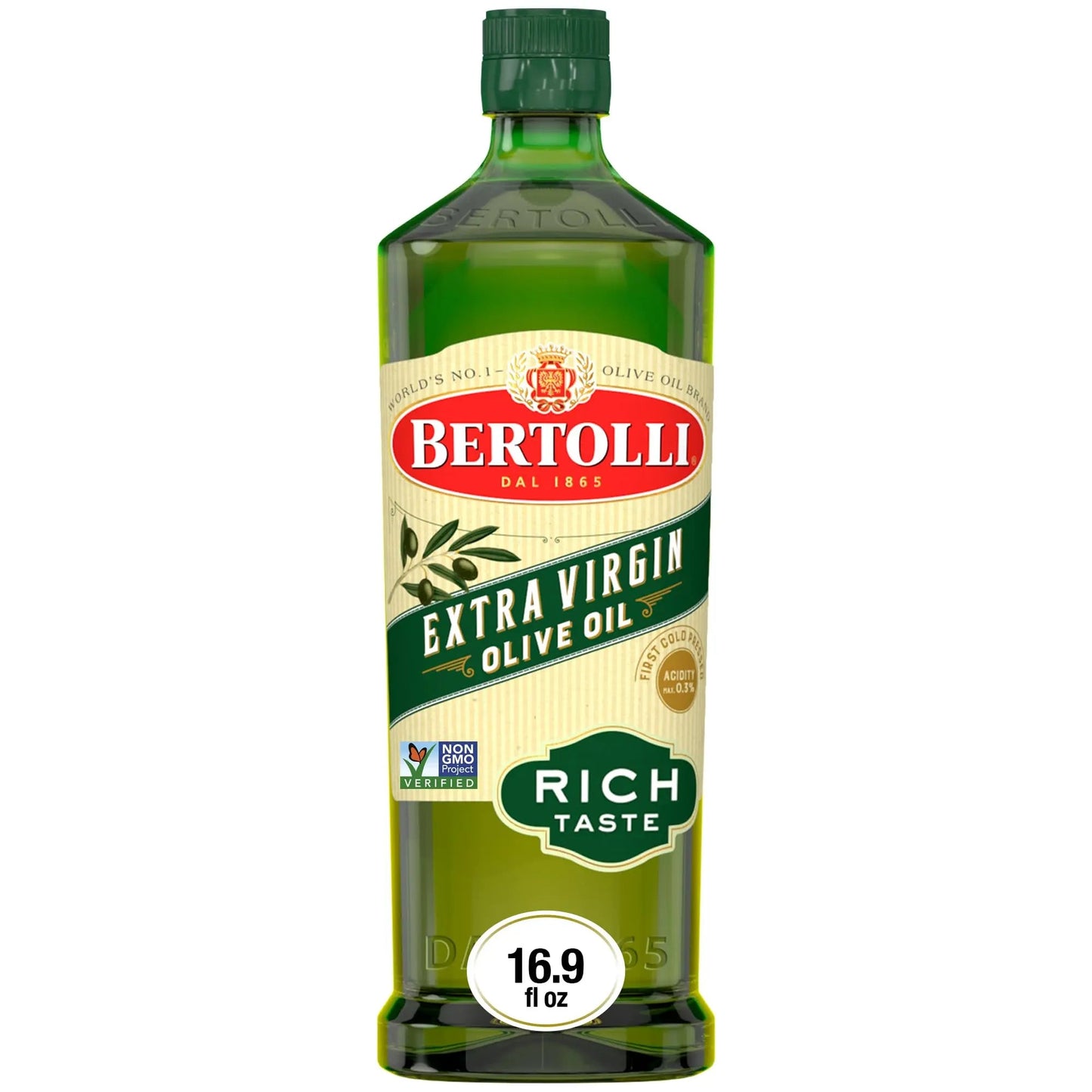 Bertolli Extra Virgin Olive Oil, Rich Taste, 16.9 fl oz - Fresh Hearth