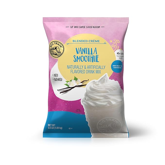 Big Train Kidz Kreamz Bubble Gum Blended Beverage Mix, 3.5 Pound (Pack of 1) - Fresh Hearth