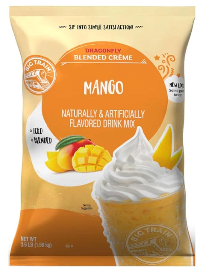 Big Train Kidz Kreamz Bubble Gum Blended Beverage Mix, 3.5 Pound (Pack of 1) - Fresh Hearth