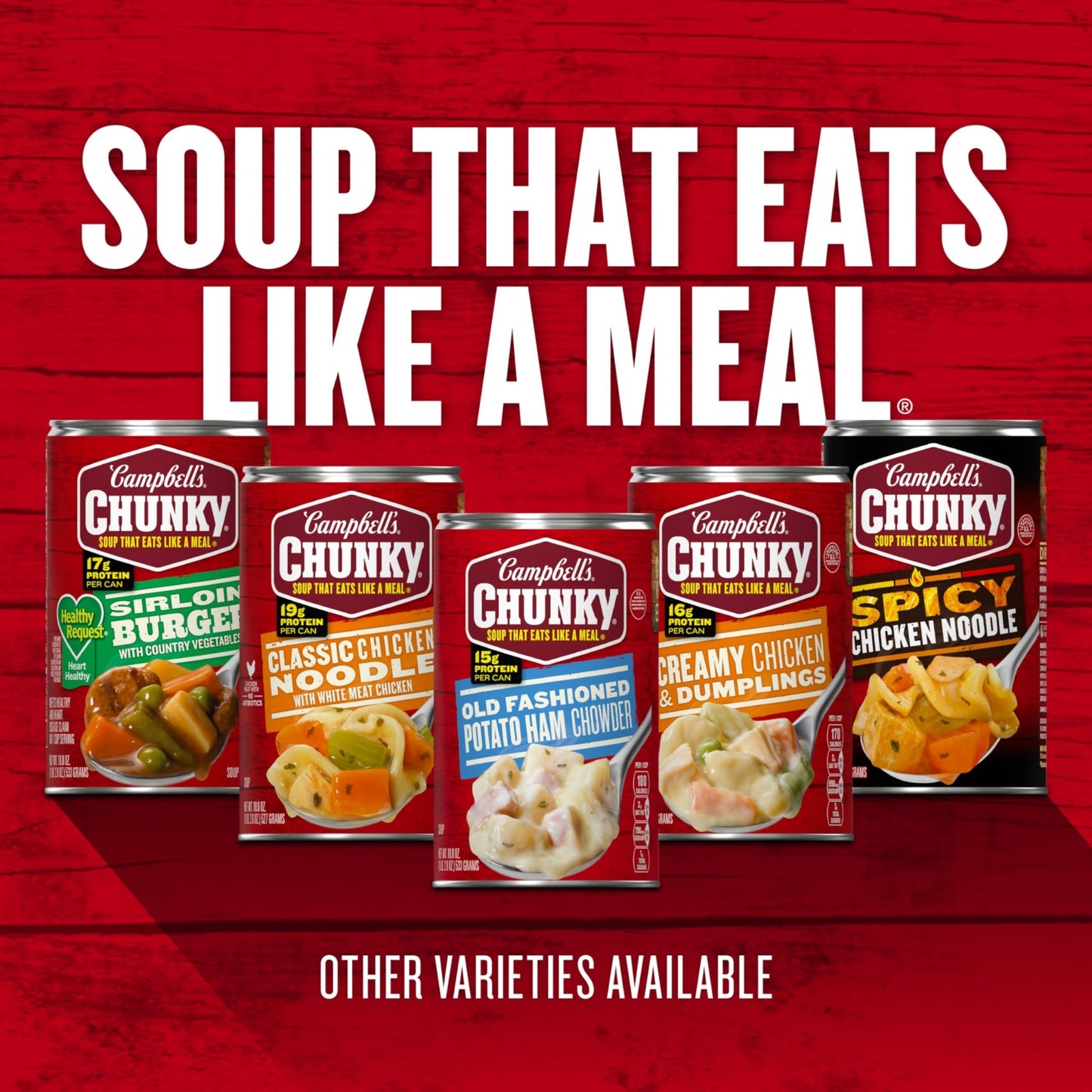 Campbell's Chunky Soup, New England Clam Chowder, 18.8 Ounce Can (Case Of 12) - Fresh Hearth