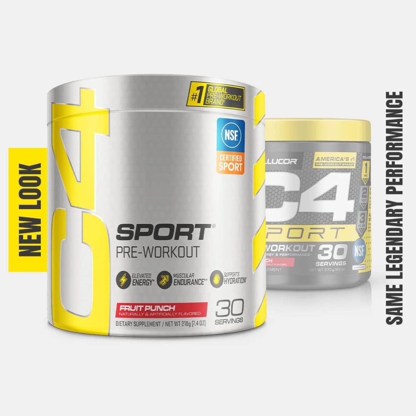 Cellucor C4 Sport Pre Workout Powder Fruit Punch - NSF Certified for Sport | 30 Servings, Packaging may vary. - Fresh Hearth