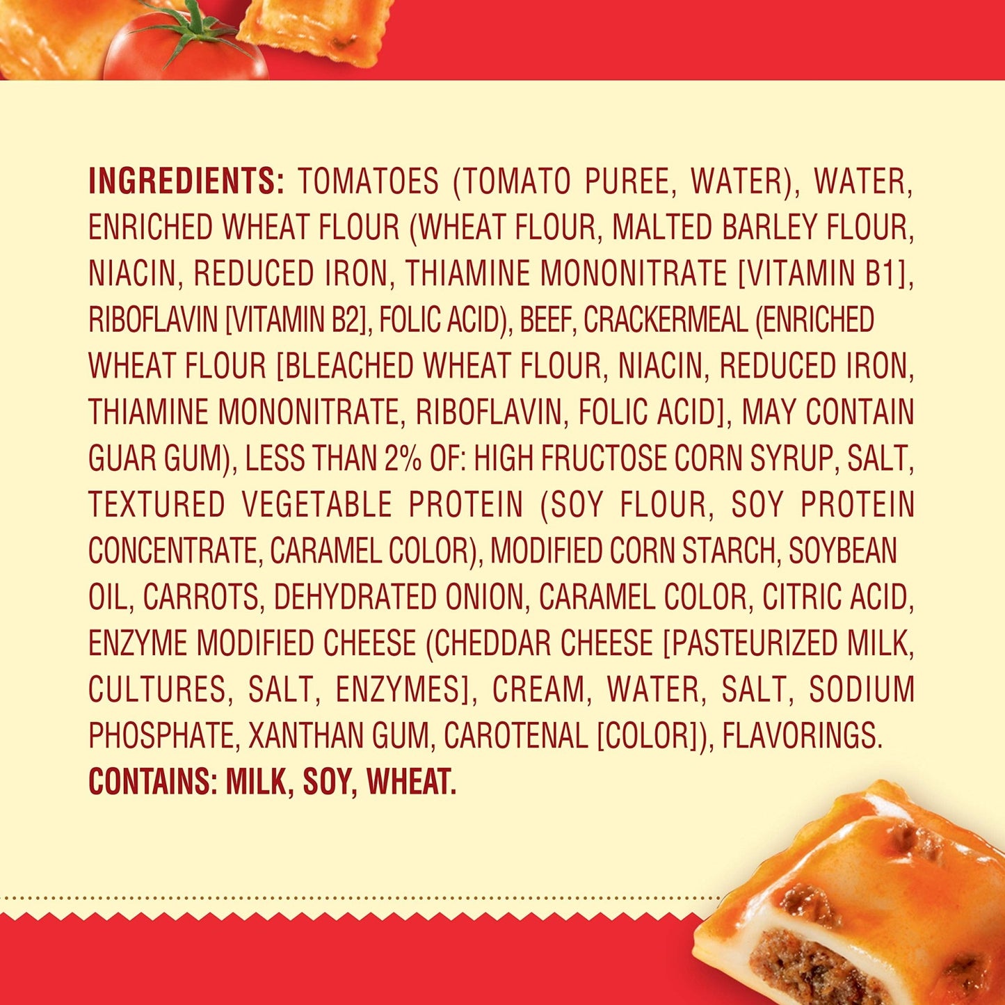 Chef Boyardee Beef Ravioli, 15 oz, 4 Pack - Fresh Hearth