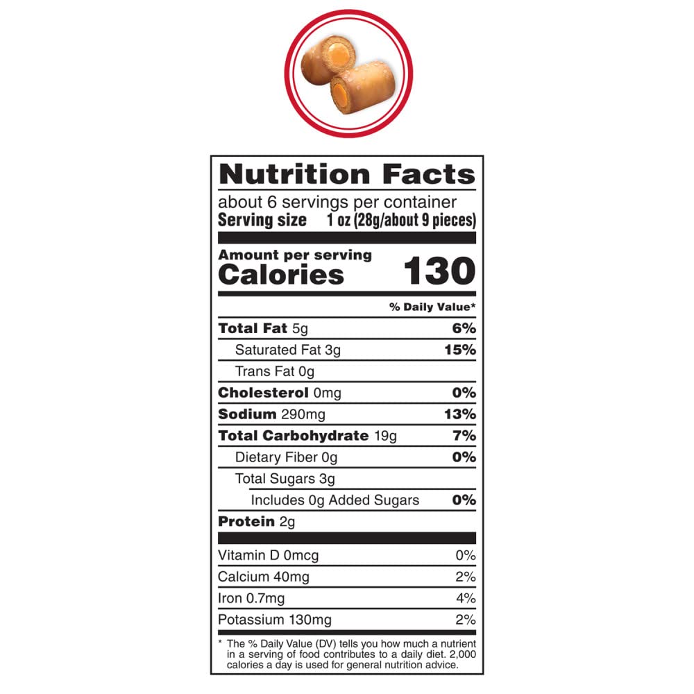 COMBOS Cheese Snacks - Pizzeria Pretzel Baked Snack Packs, Cheese Crackers Snacks, 6.3 - Ounce Bag Bulk Box (Pack of 12) - Fresh Hearth