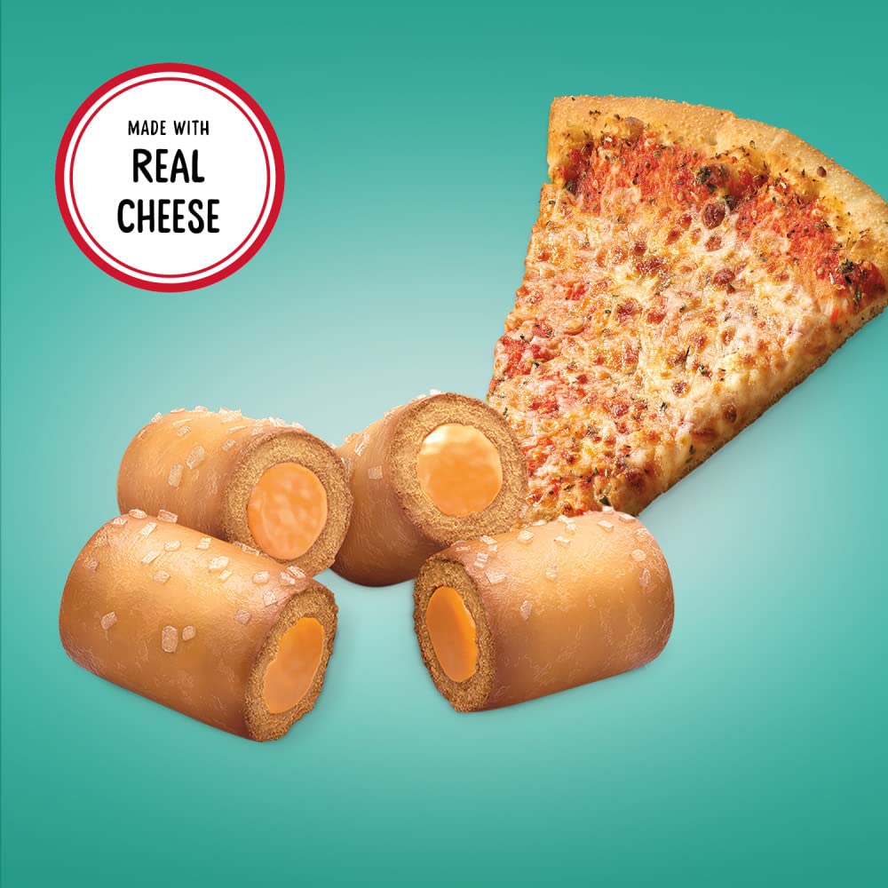 COMBOS Cheese Snacks - Pizzeria Pretzel Baked Snack Packs, Cheese Crackers Snacks, 6.3 - Ounce Bag Bulk Box (Pack of 12) - Fresh Hearth