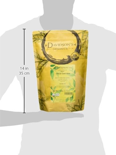 Davidson's Organics, Citrus Cool Mint, Loose Leaf Tea, 16 - Ounce Bag - Fresh Hearth