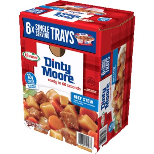 Dinty Moore Beef Stew Less Sodium Microwave Tray 9oz, 6 Pack - Fresh Hearth
