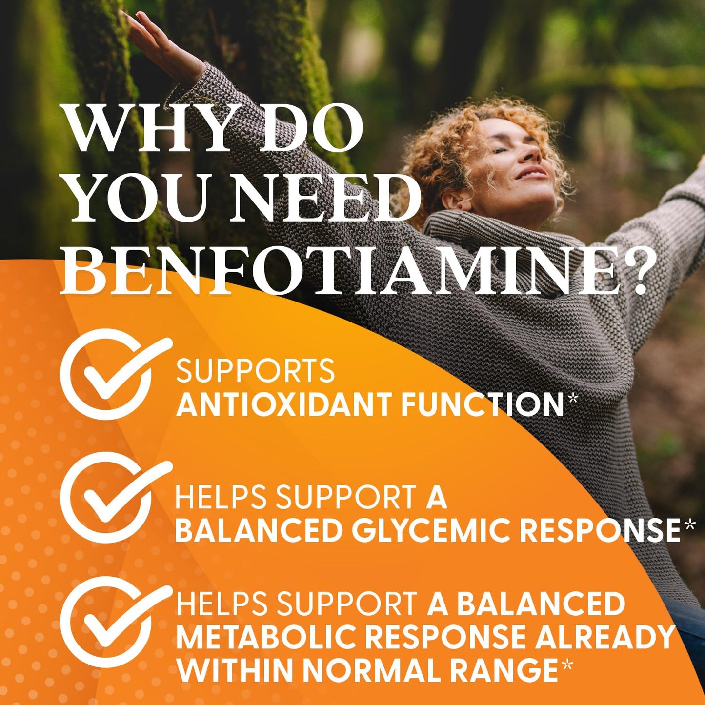 Doctor's Best Benfotiamine 300 with BenfoPure, Helps Maintain Healthy Glucose Metabolism, Non - GMO, Vegan, Gluten Free, Soy Free, 300 mg, 60 Veggie Caps - Fresh Hearth