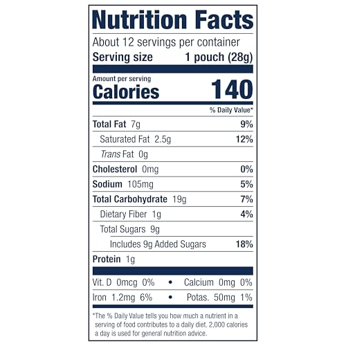 Famous Amos Classic Chocolate Chip Cookies, 1 Ounce Bag (Pack of 12) - Fresh Hearth