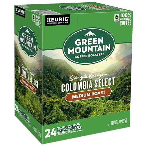 Green Mountain Coffee Roasters Colombia Select Coffee, Keurig Single - Serve K - Cup Pods, Medium Roast Coffee, 96 Count - Fresh Hearth