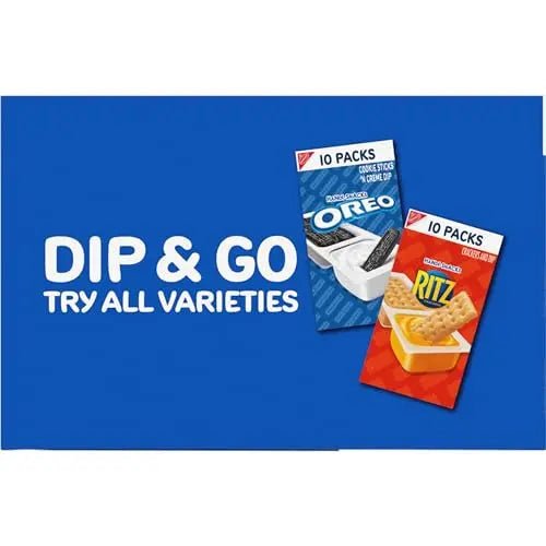 Handi - Snacks OREO Cookie snacks Sticks 'N Creme Dip Snack Packs, 20 Snack Packs - Fresh Hearth