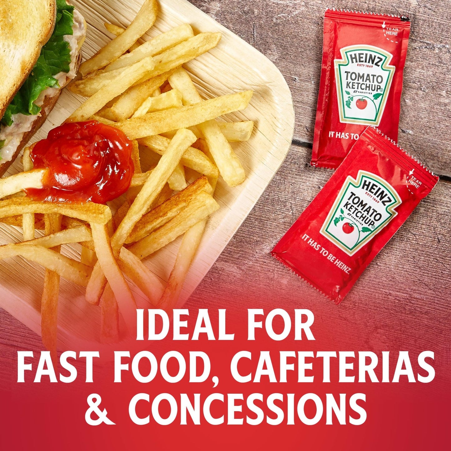 Heinz Ketchup Single Serve Packet (0.25 oz Packets, Pack of 750) - Fresh Hearth