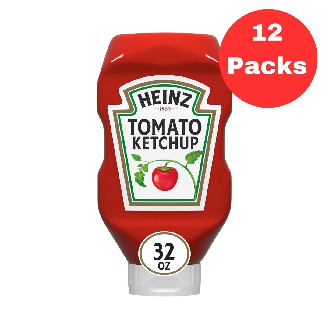 Heinz Tomato Ketchup (32 oz Bottles, Pack of 12) - Fresh Hearth