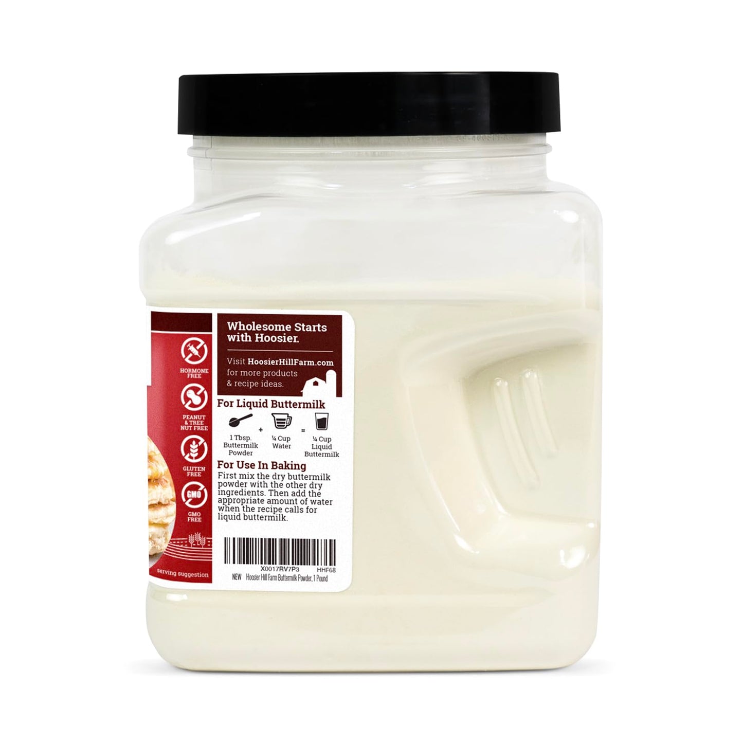 Hoosier Hill Farm Buttermilk Powder, 1LB (Pack of 1) - Fresh Hearth