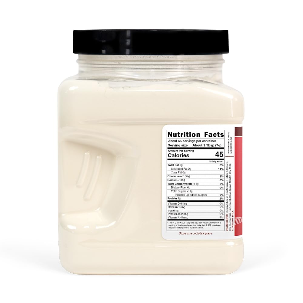 Hoosier Hill Farm Cream Cheese Powder, 1LB (Pack of 1) - Fresh Hearth