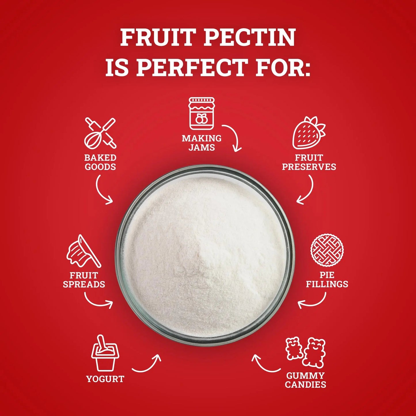Hoosier Hill Farm Fruit Pectin, 6LB (Pack of 1) - Fresh Hearth