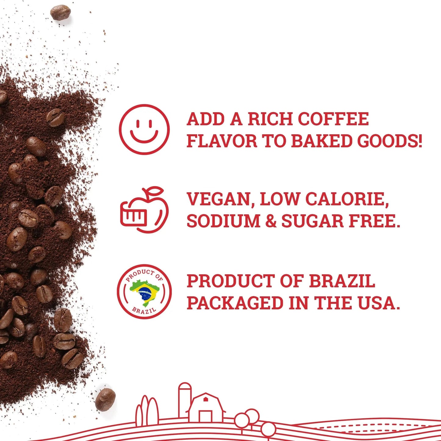 Hoosier Hill Farm Pure Espresso Powder, 8oz (Pack of 1) - Fresh Hearth
