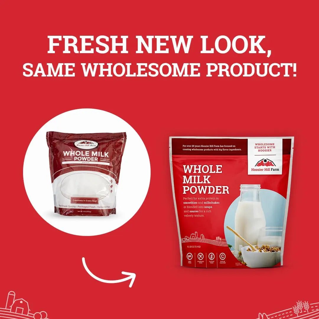 Hoosier Hill Farm Whole Milk Powder, 6LB (Pack of 1) - Fresh Hearth