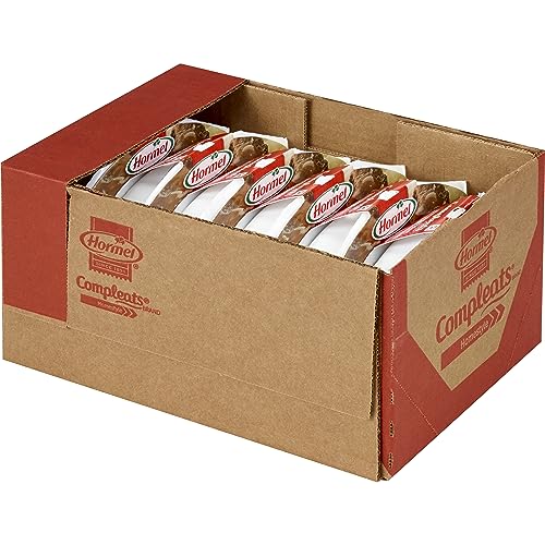 HORMEL COMPLEATS Meatloaf & Gravy With Mashed Potatoes Microwave Tray, 9 oz. (6 Pack) - Fresh Hearth