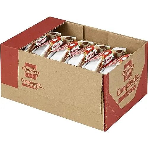HORMEL COMPLEATS Roast Beef & Mashed Potatoes With Gravy Microwave Tray, 9 Ounce (Pack of 6) - Fresh Hearth