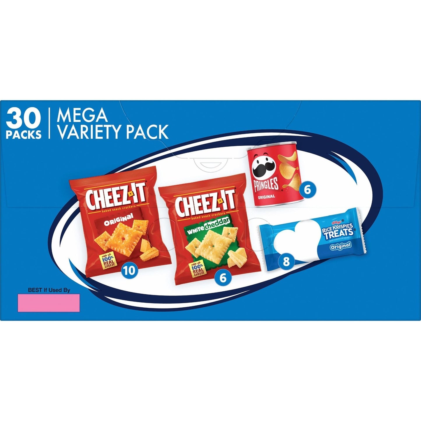 Kellogg's Snacks, Lunch Snacks, Kids Snacks, Mega Pack, Variety Pack, 30.1oz Box (30 Packs) - Fresh Hearth