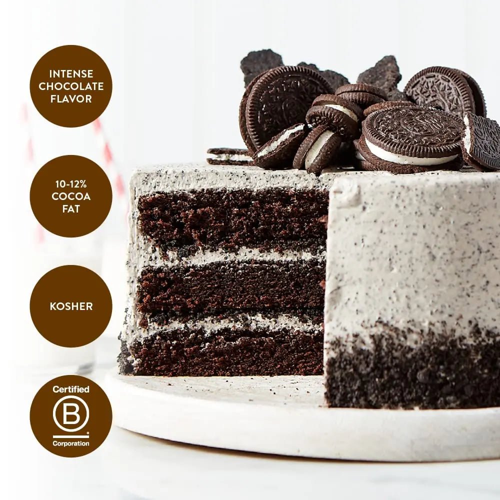King Arthur Black Cocoa: Dutch Processed Cocoa Powder for Baking - Intense Dark Chocolate Flavor, Unsweetened, Perfect for Cakes, Cookies & Frosting - 14 oz Resealable Bag - Fresh Hearth