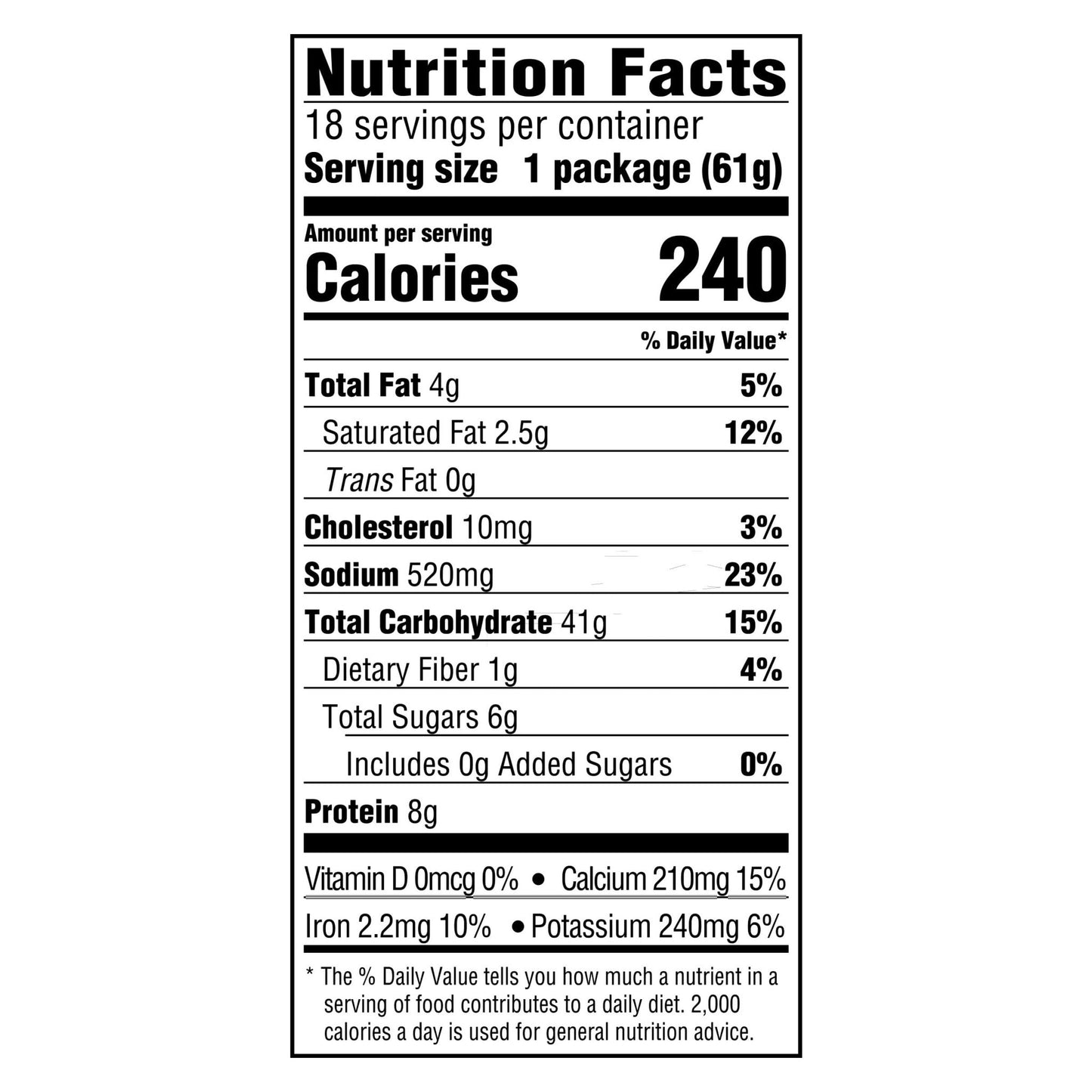 Kraft Easy Mac Original Mac & Cheese Macaroni and Cheese Dinner Microwavable Dinner, 18 ct Packets - Fresh Hearth