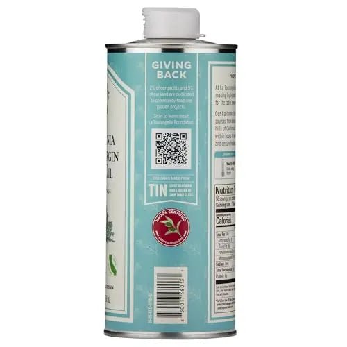 La Tourangelle California Extra Virgin Olive Oil, Cold - Pressed High Antioxidant Olives Single Origin from California, 25.4 Fl Oz - Fresh Hearth