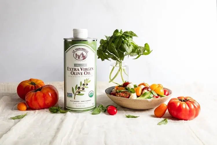 La Tourangelle, Organic Extra Virgin Olive Oil, Cold - Pressed High Antioxidant Picual Olives From Spain, 16.9 fl oz - Fresh Hearth
