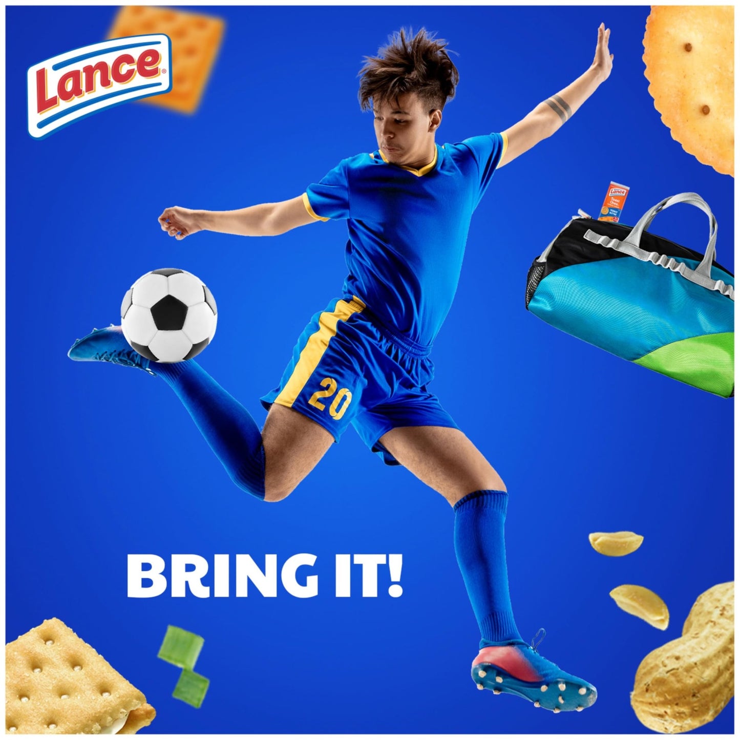 Lance Sandwich Crackers, Variety Pack, 3 Flavors, 20 Individually Wrapped Packs, 6 Sandwiches Each - Fresh Hearth