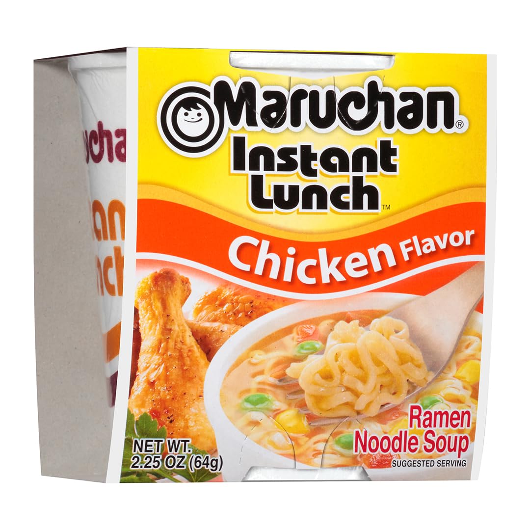 Maruchan Instant Lunch Chicken Flavor, 2.25 Ounce (Pack of 12) - Fresh Hearth