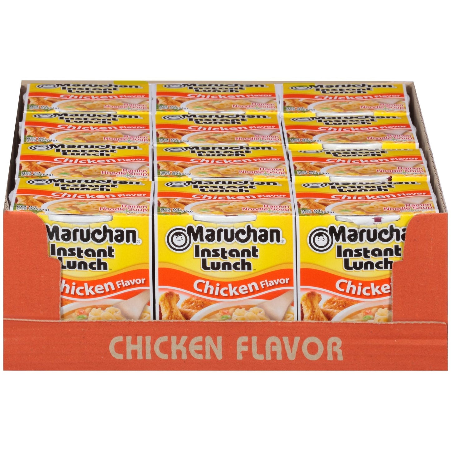 Maruchan Instant Lunch Chicken Flavor, 2.25 Ounce (Pack of 12) - Fresh Hearth