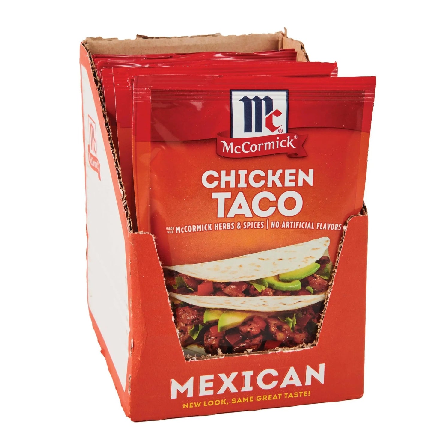 McCormick Chicken Taco Seasoning Mix, 1 oz (Pack of 12) - Fresh Hearth