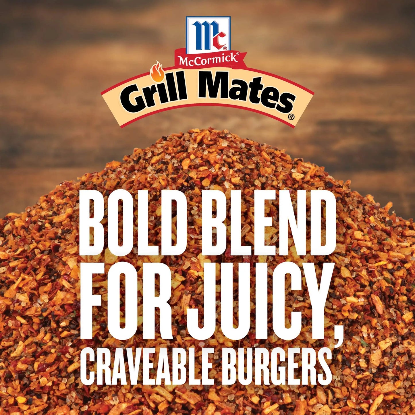 McCormick Grill Mates Hamburger Seasoning, 24 oz - One 24 Ounce Container of Hamburger Seasoning Mix with Bold Blend of Ground Peppers, Onion and Savory Garlic - Fresh Hearth