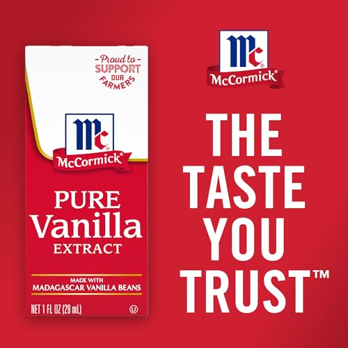 McCormick Vanilla Extract, Pure, Gluten Free, Non - GMO, Made with Madagascar Vanilla Beans, 1 fl oz - Fresh Hearth