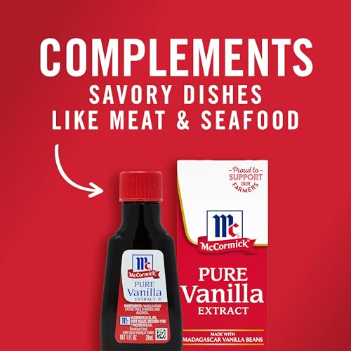 McCormick Vanilla Extract, Pure, Gluten Free, Non - GMO, Made with Madagascar Vanilla Beans, 1 fl oz - Fresh Hearth