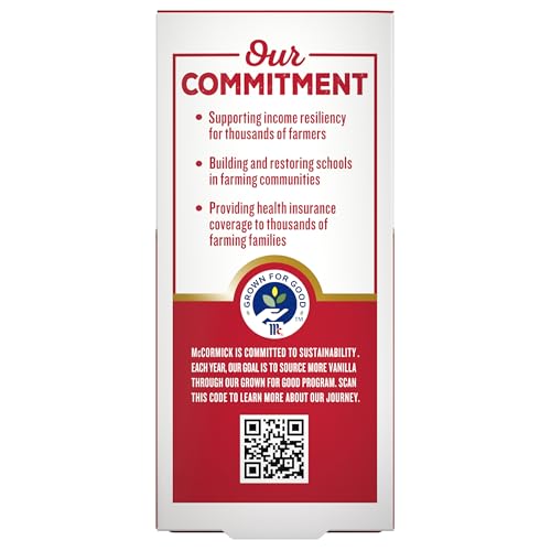 McCormick Vanilla Extract, Pure, Gluten Free, Non - GMO, Made with Madagascar Vanilla Beans, 1 fl oz - Fresh Hearth