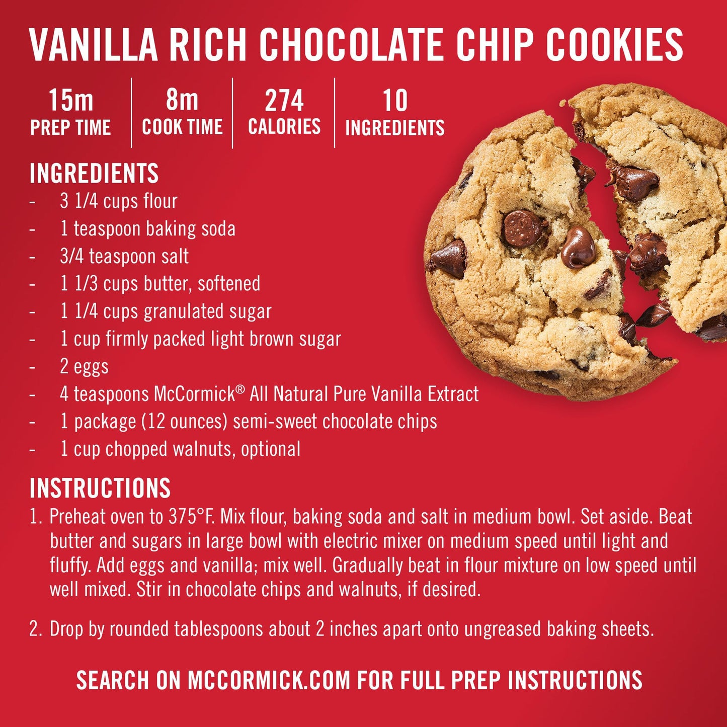 McCormick Vanilla Extract, Pure, Gluten Free, Non - GMO, Made with Madagascar Vanilla Beans, 1 fl oz - Fresh Hearth