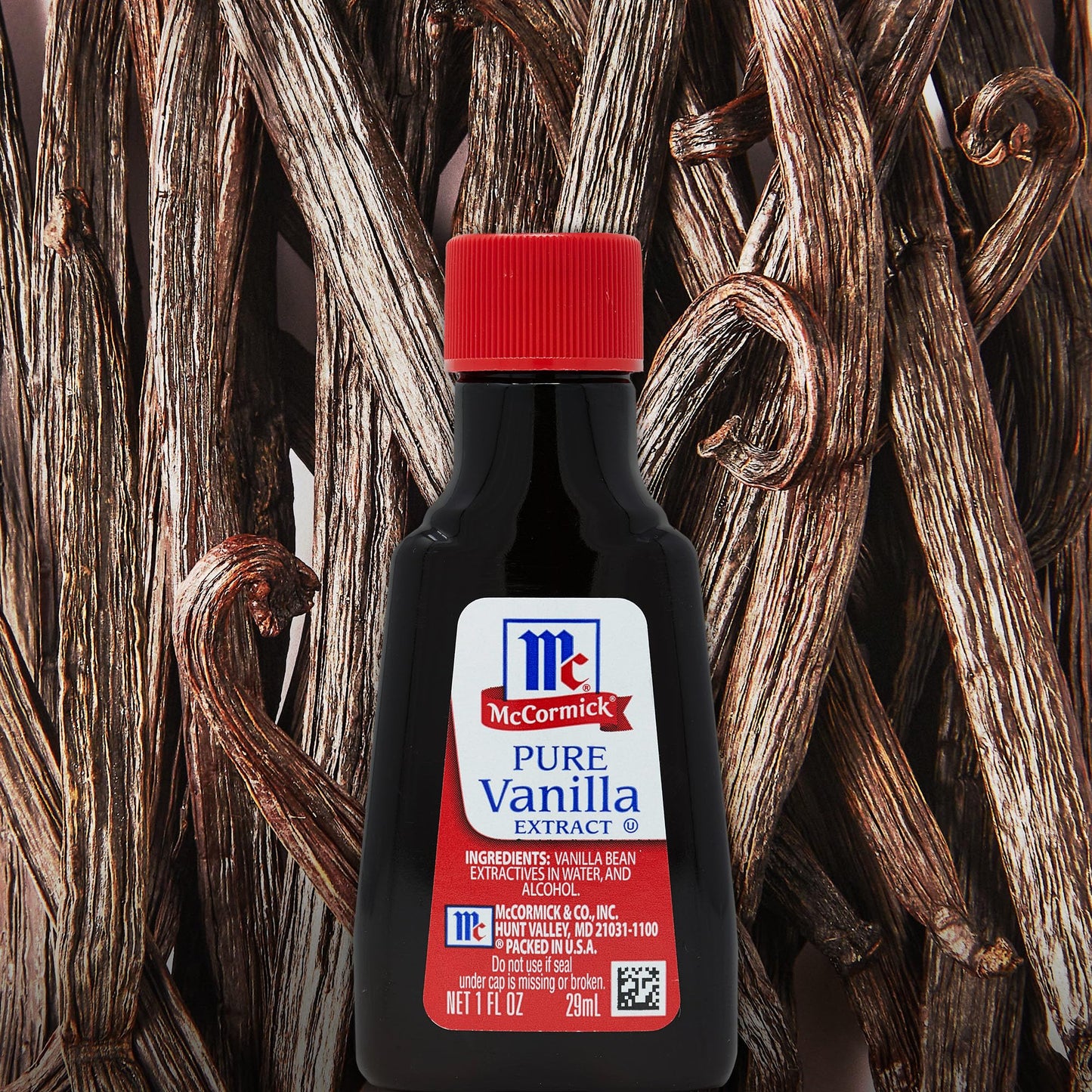 McCormick Vanilla Extract, Pure, Gluten Free, Non - GMO, Made with Madagascar Vanilla Beans, 1 fl oz - Fresh Hearth